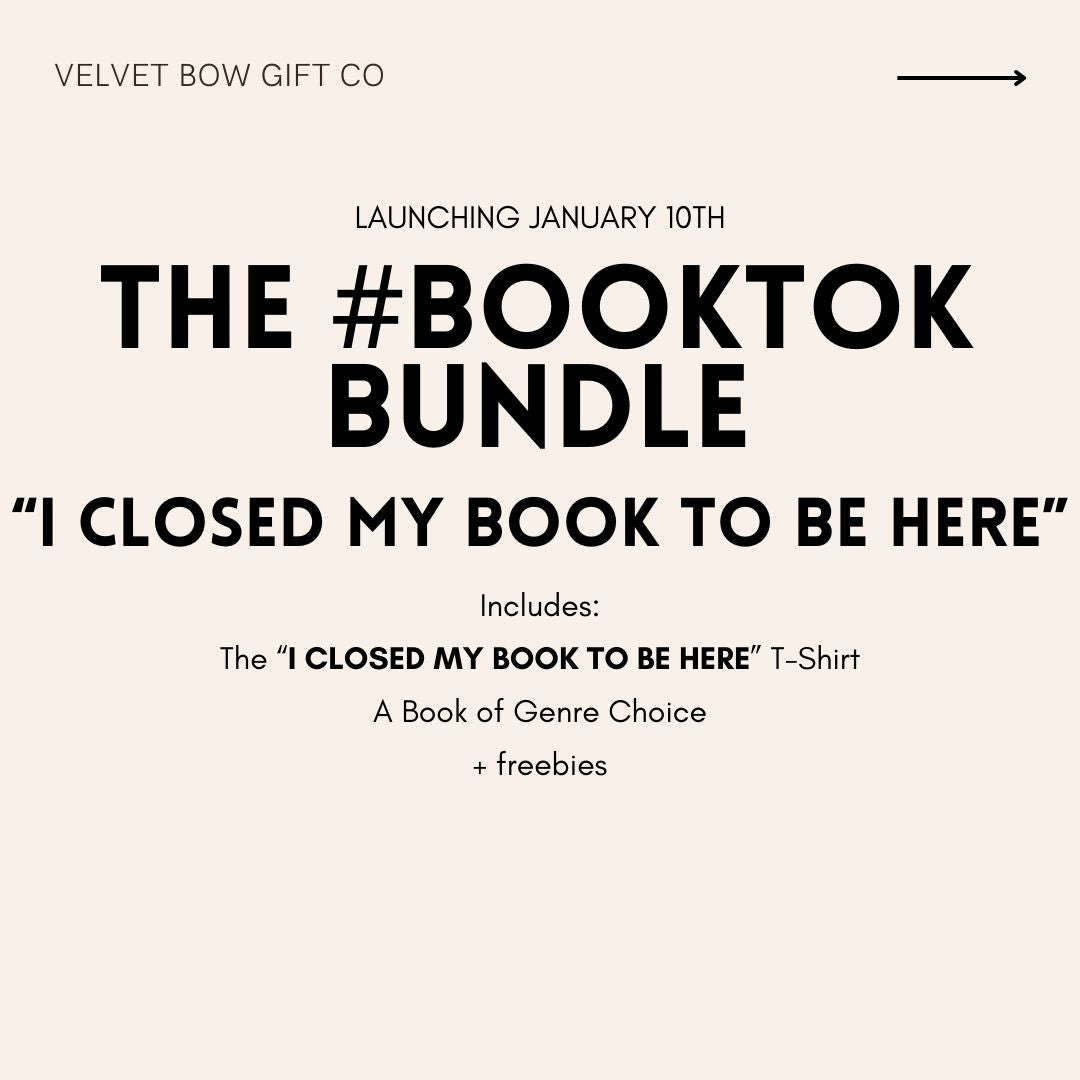 #BOOKTOK BUNDLE: I CLOSED MY BOOK TO BE HERE