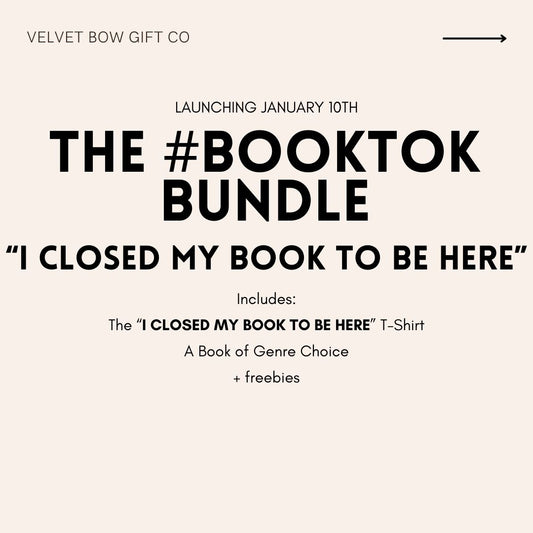 #BOOKTOK BUNDLE: I CLOSED MY BOOK TO BE HERE