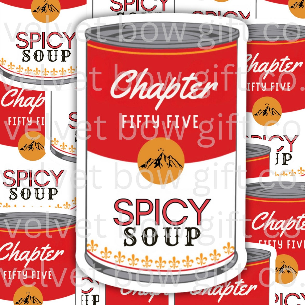 Soup Sticker (SHIPPING INCLUDED): USE CODE “STAMP” at checkout.