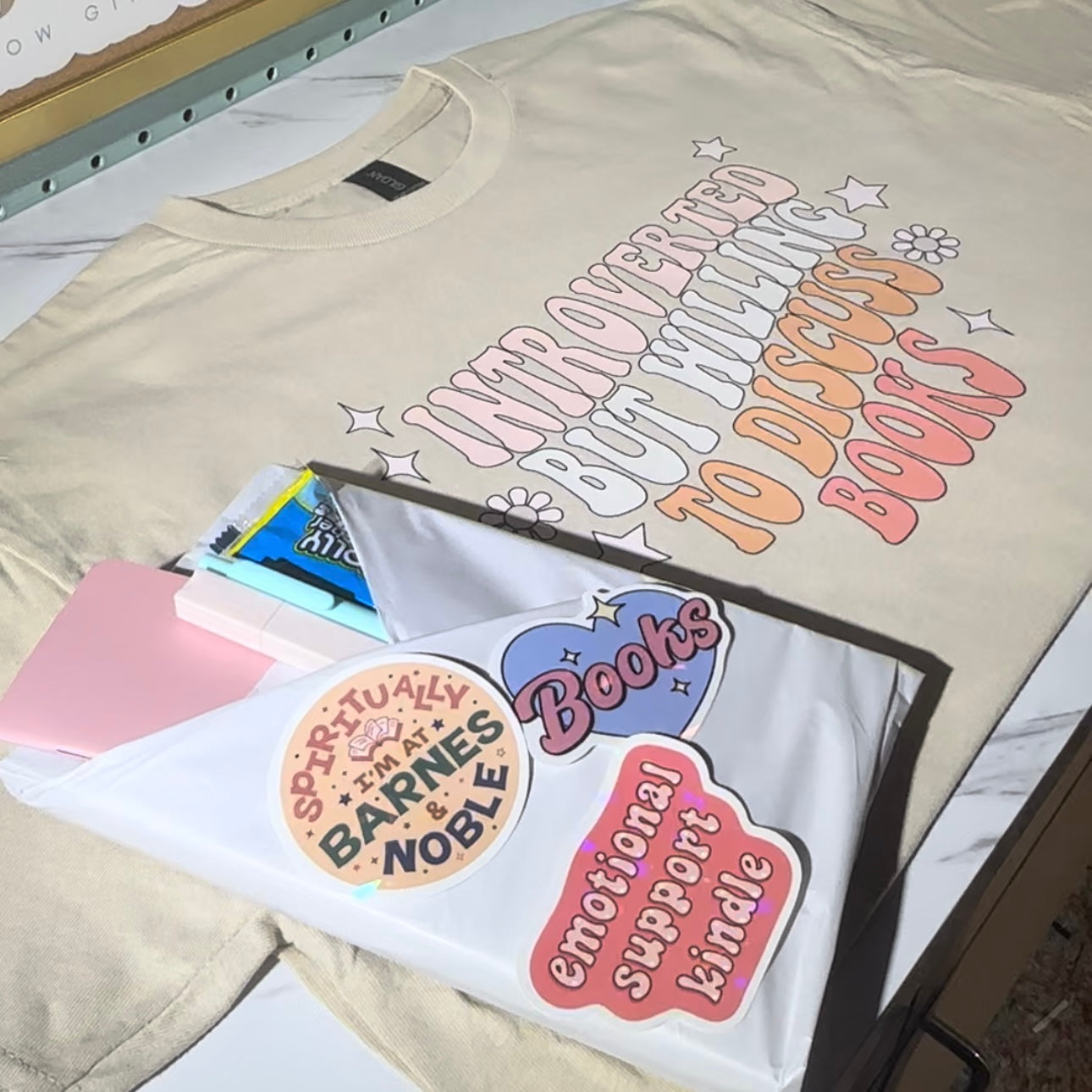 Introverted Shirt + Book Bundle